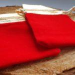 Красные мешочки