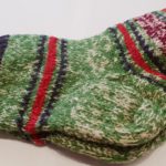 Носки вязанные шерстянные