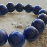 14 mm Камень натуральный лазурит Удача и Любовь браслет